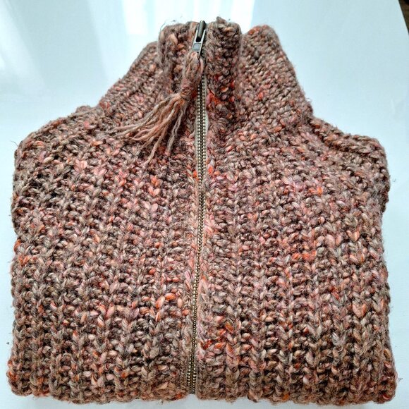 Wilfred Free Zip Up Wool Blend Cardigan with Pockets - Picture 3 of 9